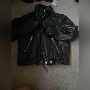leather jacket